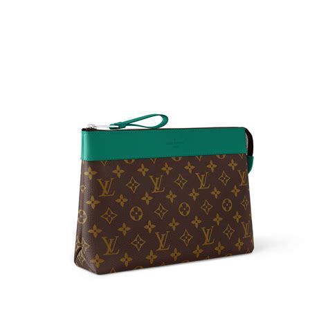 Pochette Voyage Souple Monogram Macassar Canvas 